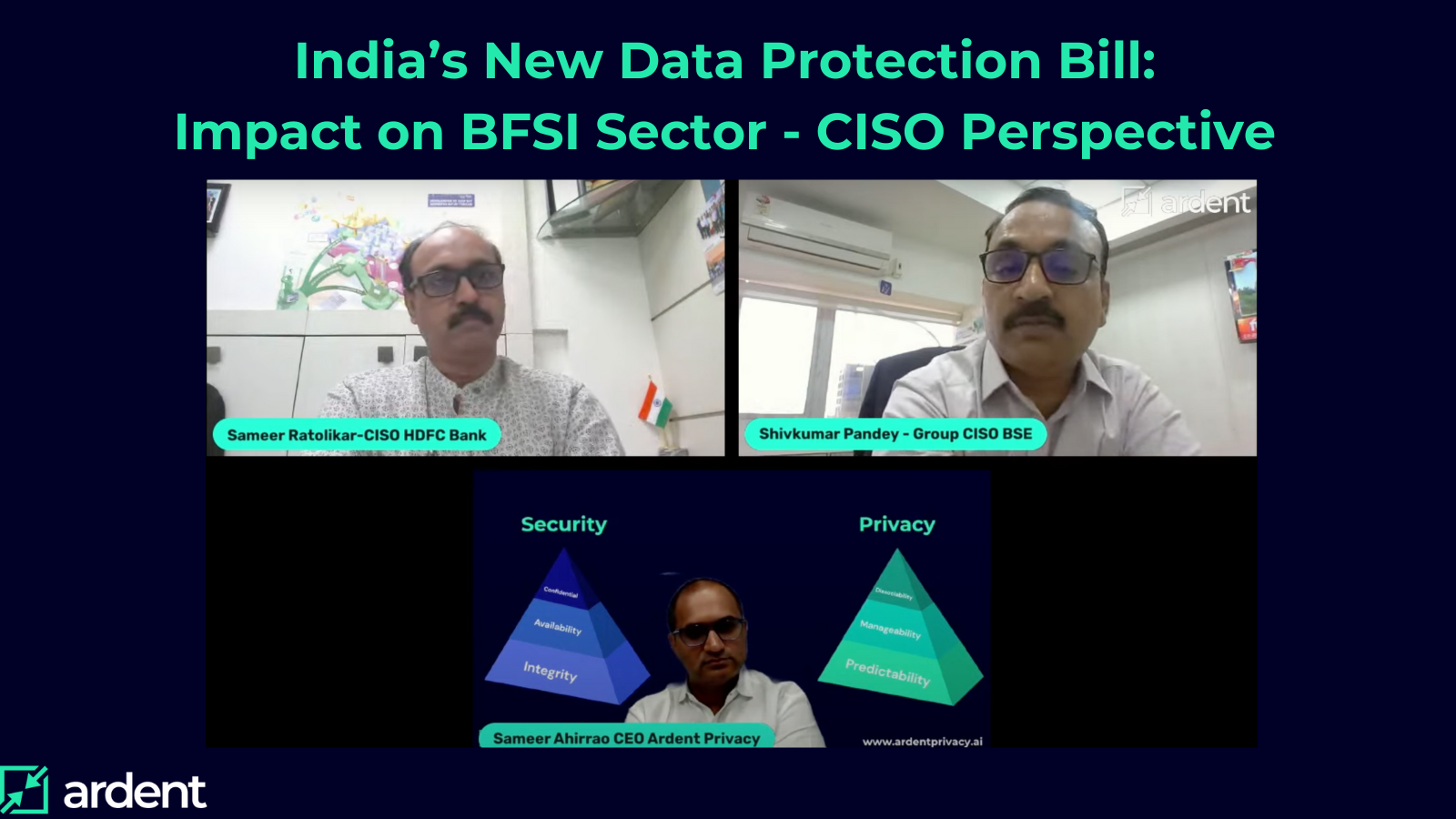 India's New Data Protection Bill: Impact on BFSI Sector - CISO Perspective
